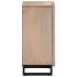 Aparador de madera maciza de mango 40x34x75
