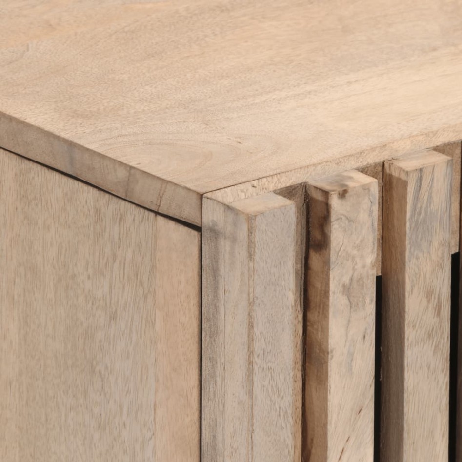 Aparador de madera maciza de mango 40x34x75