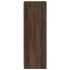 Aparador con LED madera ingeniería marrón roble 38x34x100