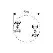 Cuadriciclo duo de pedales Coaster BFR