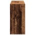 Estante de pared madera de ingeniería envejecida 100x25x50