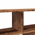 Estante de pared madera de ingeniería envejecida 100x25x50