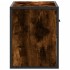 Mueble de TV madera y metal roble ahumado 60x31x39,5