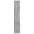 Aparador alto madera de ingeniería gris hormigón 63x33x180