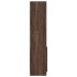Aparador alto madera de ingeniería roble marrón 92x33x140