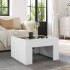 Mesa de centro con Infinity LED blanco 50x50x30