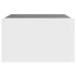Mesa de centro con Infinity LED blanco 50x50x30