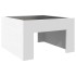 Mesa de centro con Infinity LED blanco 50x50x30