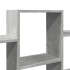 Estantería de pared madera ingeniería gris hormigón