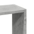 Estantería de pared madera ingeniería gris hormigón