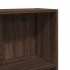 Estantería madera de ingeniería marrón roble 40x24x176