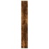 Estantería madera de ingeniería roble ahumado 80x24x176
