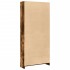 Estantería madera de ingeniería roble ahumado 80x24x176