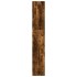 Estantería madera de ingeniería roble ahumado 80x24x143