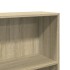 Estantería de madera de ingeniería roble Sonoma 80x24x176