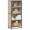 Estantería de madera de ingeniería roble Sonoma 60x35x139 cm