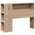 Cabecero de cama con almacenaje madera maciza de pino 100