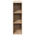 Cabecero de cama con almacenaje madera maciza de pino 100