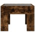 Mesa de centro con Infinity LED roble ahumado 40x40x30