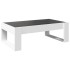 Mesa de centro con Infinity LED blanco 90x53x30