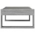 Mesa de centro con Infinity LED gris Sonoma 70x53x30