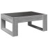 Mesa de centro con Infinity LED gris Sonoma 70x53x30