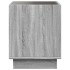 Mesa de centro con Infinity LED gris Sonoma 50x50x50