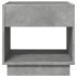 Mesa de centro con Infinity LED gris hormigón 50x50x50