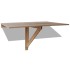 Mesa plegable de pared color roble 100x60