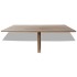 Mesa plegable de pared color roble 100x60