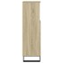 Armario de baño madera contrachapada roble Sonoma 30x30x100