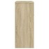Armario de baño madera contrachapada roble Sonoma 60x33x80