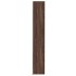 Aparador con LED madera ingeniería marrón roble 36x32,5x200