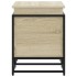 Caja de almacenaje con tapa madera roble Sonoma 80x40x51,5