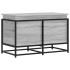 Caja de almacenaje con tapa madera gris Sonoma 80x40x51,5