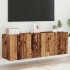 Muebles para TV de pared 2 uds madera envejecida 60x30x41