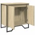 Armario lavabo baño madera ingeniería roble Sonoma 60x35x60