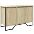Armario lavabo baño madera ingeniería roble Sonoma 91x35x60