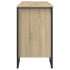 Armario lavabo baño madera ingeniería roble Sonoma 91x35x60