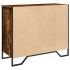 Aparador madera de ingeniería roble ahumado 91x35,5x74,5