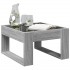 Mesa de centro con Infinity LED gris Sonoma 50x53x30
