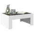 Mesa de centro con Infinity LED blanco 70x50x30