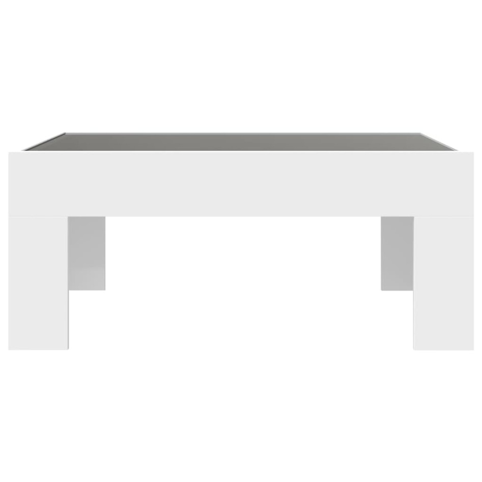 Mesa de centro con Infinity LED blanco 70x50x30