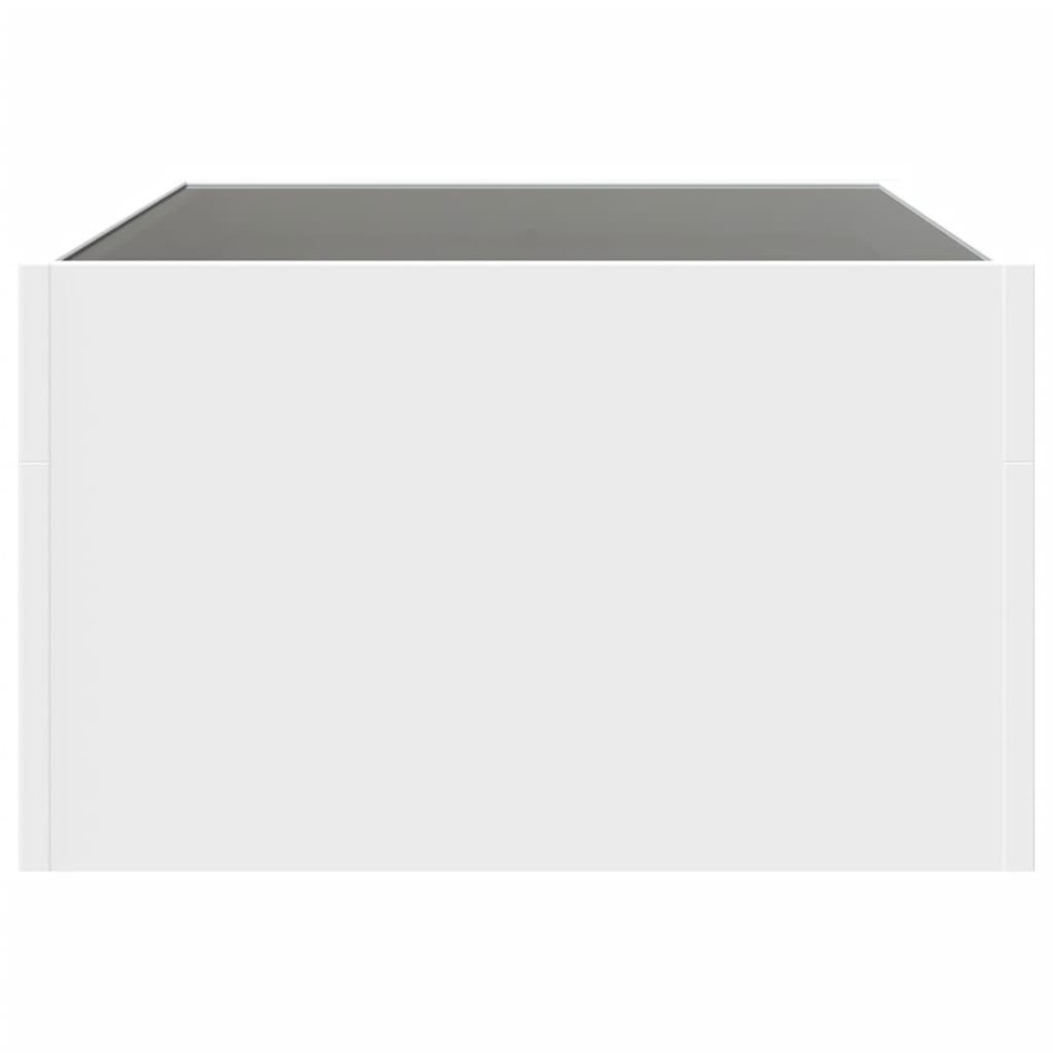 Mesa de centro con Infinity LED blanco 70x50x30