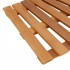 Peldaños para bañera de hidromasaje 2 uds madera maciza