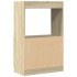 Aparador alto madera ingeniería roble Sonoma 63x33x100