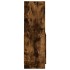 Aparador de madera de ingeniería roble ahumado 63x33x100
