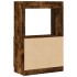 Aparador de madera de ingeniería roble ahumado 63x33x100