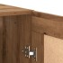 Armario de pared madera ingeniería roble artisian 69,5x34x90