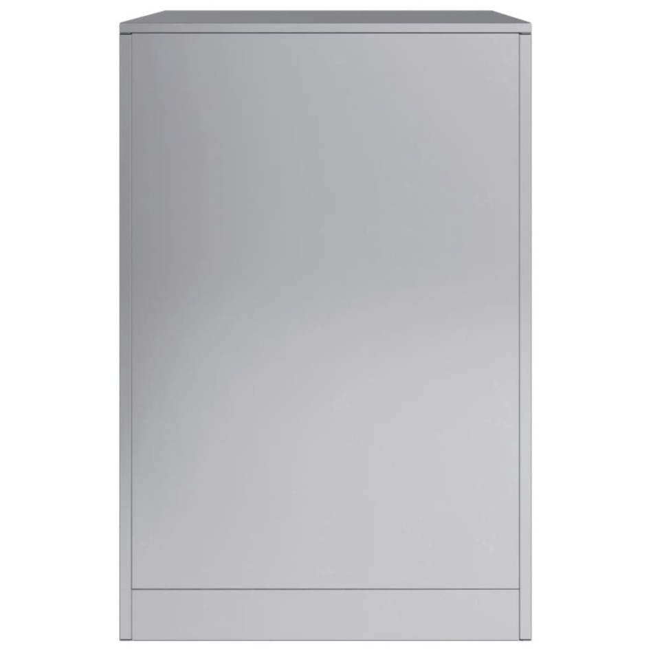 Leñero acero galvanizado 60x40x60